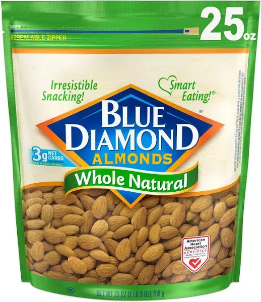 Blue Diamond Almonds Whole Natural