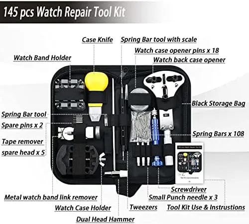 GLDCAPA Professional Watch Repair Kit