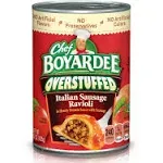 Chef Boyardee Overstuffed Italian Sausage Ravioli