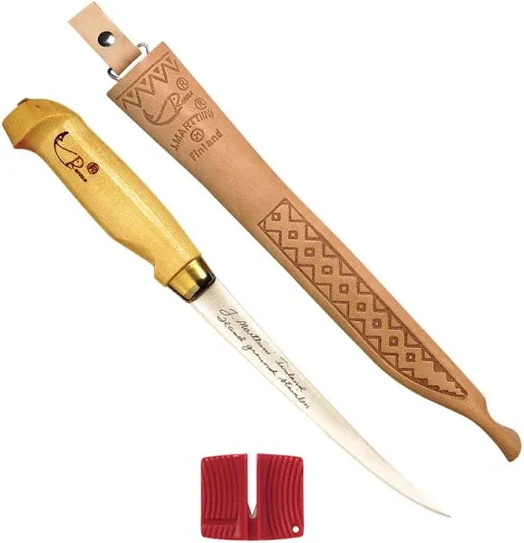 7" Fish'n Fillet Knife, Single Stage Sharpener, and Sheath