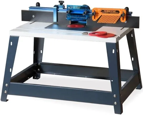 POWERTEC Bench Top Router Table and Fence Set