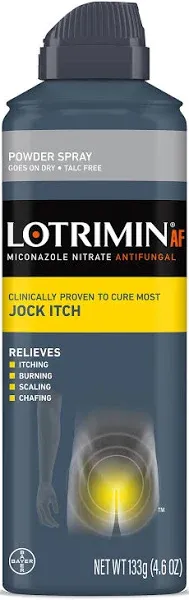 Lotrimin AF Jock Itch Antifungal Powder Spray