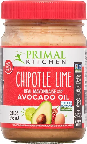 Primal Kitchen Avocado Oil Mayo Chipotle Lime