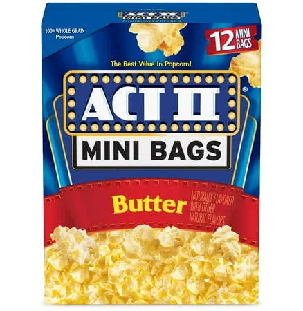 Act II Butter Microwave Popcorn