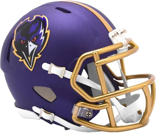 Buy NFL Baltimore Ravens SPEED Mini Football Helmet 2024 Alternate