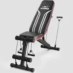 Exercise Bench with Resistance Bands Bench Only