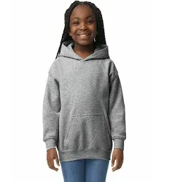 Gildan Heavy Blend Youth Full-Zip Hooded Sweatshirt Kids