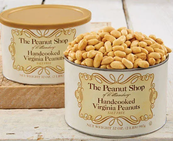 The Peanut Shop of Williamsburg Handcooked Virginia Peanuts