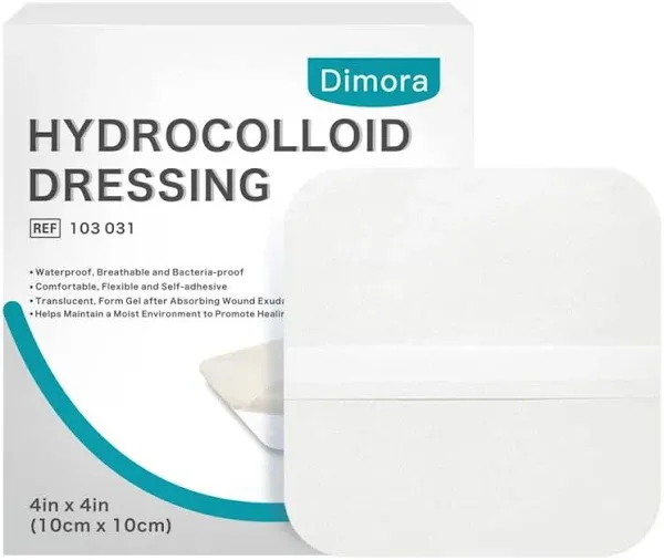 Dimora Hydrocolloid Wound Dressing Extra Large Hydrocolloid Patches fo