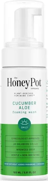 Foaming Wash, Cucumber Aloe, 5.51 fl oz (163 ml)