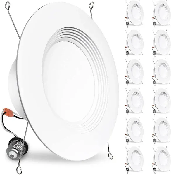 Recessed LED Retrofit Lighting, 5/6 Inch, Smooth, 965 Lumens