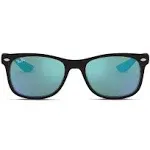 Ray-Ban RJ9052S 100S/55 Matte Rubber Black Square Full Rim Sunglass FRAMES ONLY