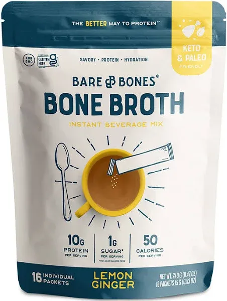 BARE BONES -- INSTANT BONE BROTH STICKS