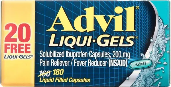 Advil Liqui-Gels Pain Reliever