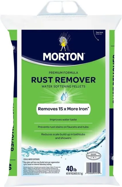 Morton Rust Remover Water Softening Pellets