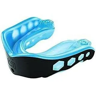 NEW Shock Doctor Gel Max Mouthguard Youth 10 Yrs &amp; Under Black Mouth Guard