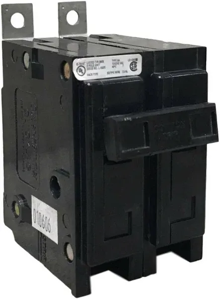 CUTLER HAMMER BAB2040 BA240 Bolt On Quicklag Circuit Breaker 2 Pole 40 Amp 240v