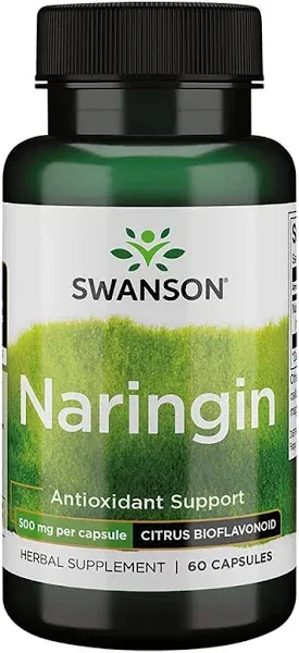 Swanson Naringin 500 mg 60 Capsules