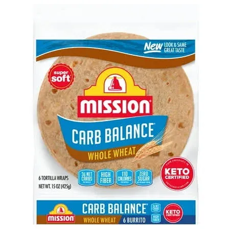 Mission Carb Balance Whole Wheat Tortillas