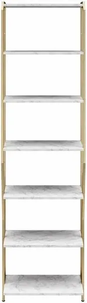 CosmoLiving by Cosmopolitan Gwyneth Open Closet Shelf 36&quot; W x 87&quot; H