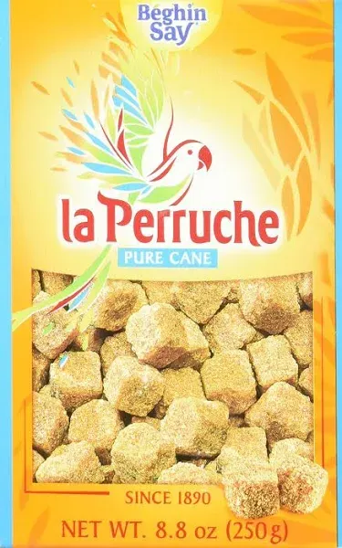 La Perruche Pure Cane Brown Sugar Cubes