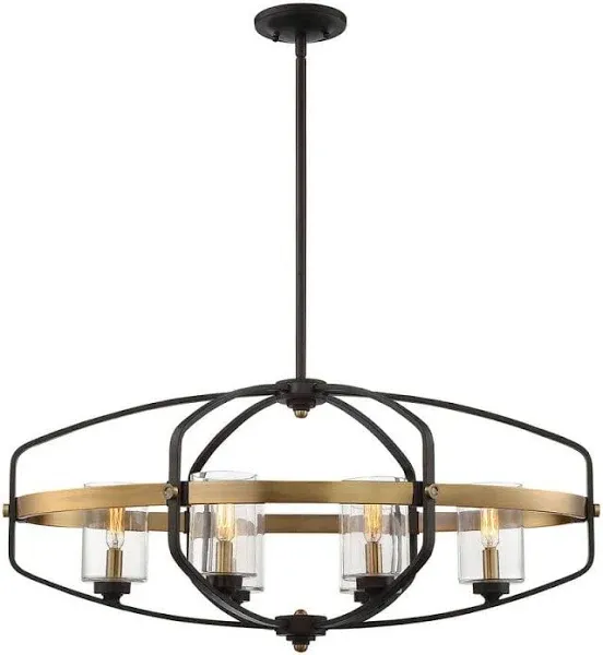 Savoy House Kirkland 6 Light Linear Chandelier