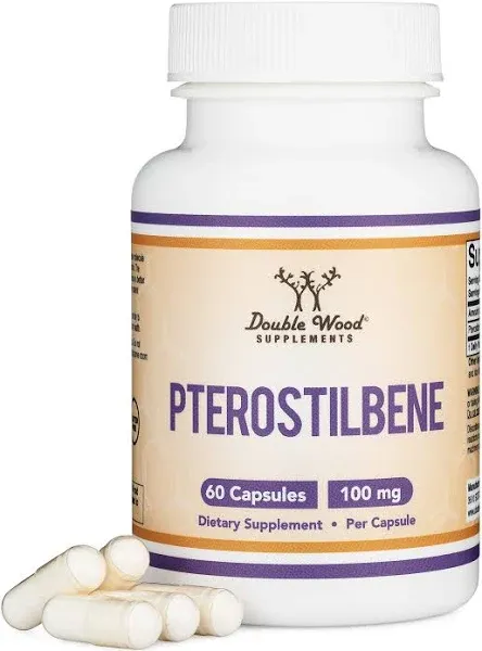 Pterostilbene - 100mg - 60 Capsules