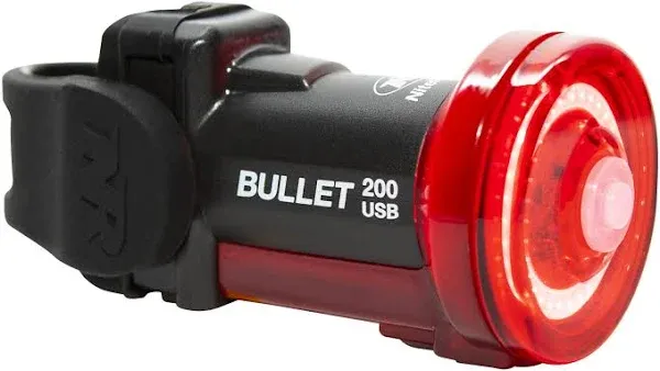 NiteRider Bullet 200 Rear Light - Black-Red