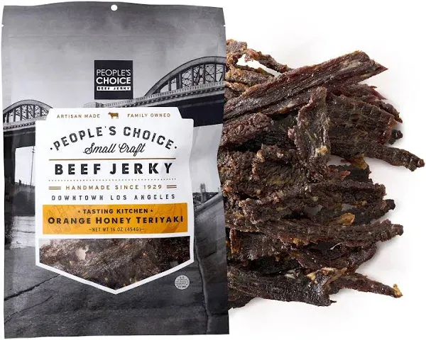 TASTING KITCHEN - ORANGE HONEY TERIYAKI BEEF JERKY