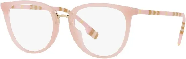 BURBERRY BE2366U 4032 Opal Pink 51mm Eyeglasses New Authentic