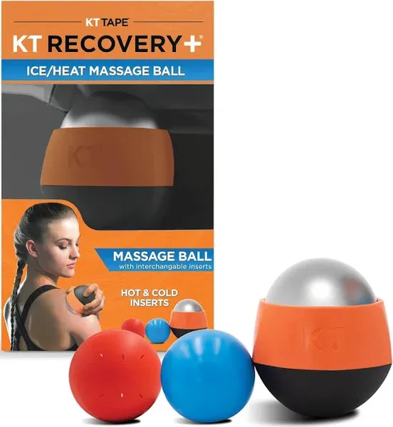 KT Tape Ice Heat Swelling &amp; Inflammation Recovery Massage Ball Sports Gym Pain