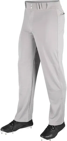 Champro BP4U Open Bottom Relaxed Fit Baseball Pant - Gray