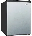 Sunpentown SPT 2.4 cu.ft. Compact Refrigerator in Stainless-RF-2<wbr/>44SS-Energy Star