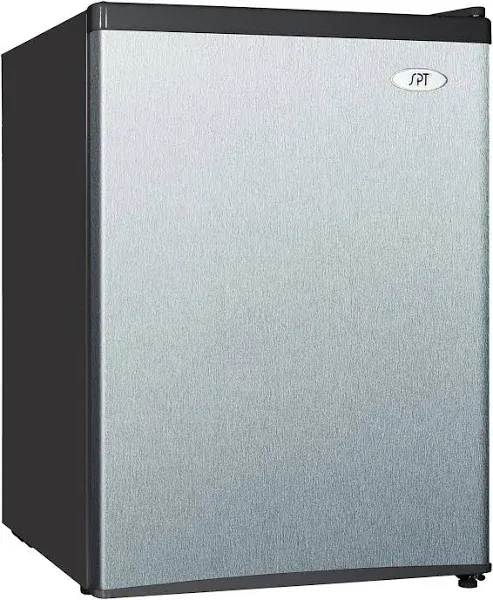 Sunpentown 2.4 Cu. ft. Compact Refrigerator - Stainless Steel - RF-244SS