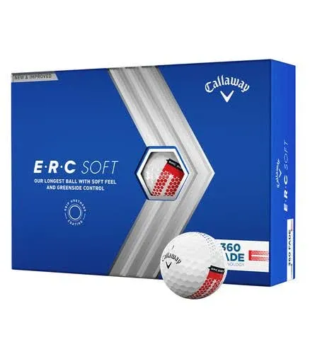 Callaway ERC Soft Triple Track 360 Fade Golf Balls