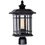 Blackburn 1 Light Outdoor Black Lantern Head