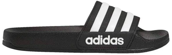 Shop Adidas Originals Boys Adidas Adilette Shower Slide In Core Black/white/core Black