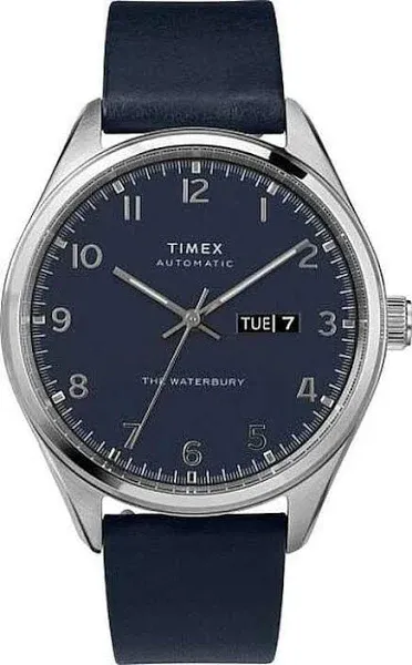 Men's Timex Waterbury Automatic Blue Watch TW2U11400