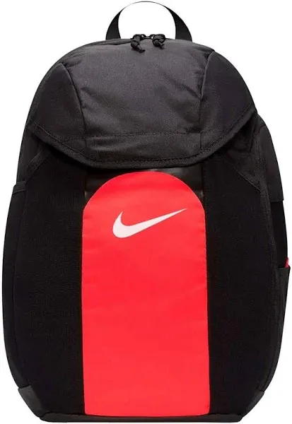 Nike Academy Team Sports Soccer Backpack Bag NEW 30L Black Crimson DV0761 013