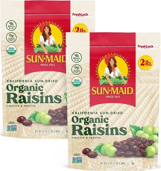 Sun-Maid Organic California Raisins