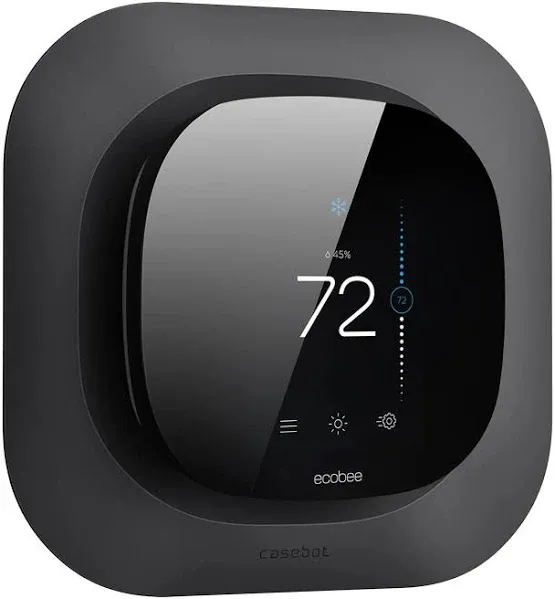 CaseBot Wall Plate for New 2022 Ecobee Smart Thermostat Premium & 2022 Ecobee Smart Thermostat Enhanced, Practical and Stylish Trim Kit Bracket