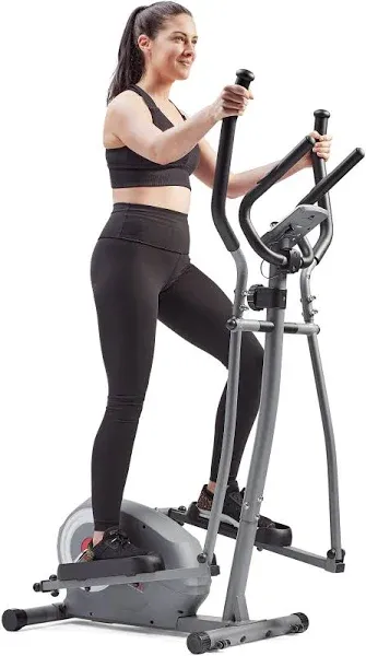 Sunny Health & Fitness Essentials Series Magnetic Smart Elliptical