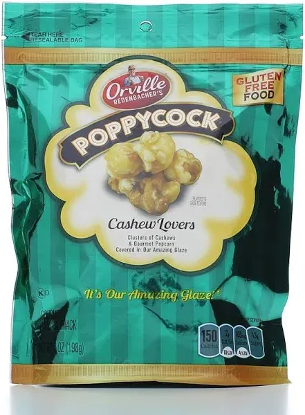 Orville Redenbachers Poppycock Cashew Lovers (1-10.5 oz. can)