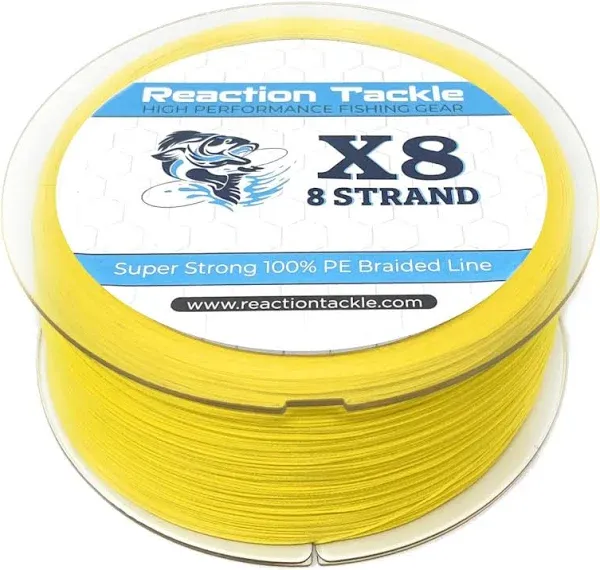 Reaction Tackle Braided Fishing Line