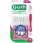 GUM Moderate Proxabrush Go-Betweens Teeth Cleaners