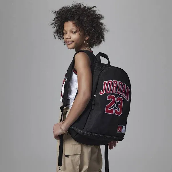 Jersey Grade School Backpack (Black)