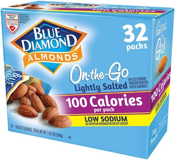 Blue Diamond Lightly Salted Whole Almonds, 40 Oz.