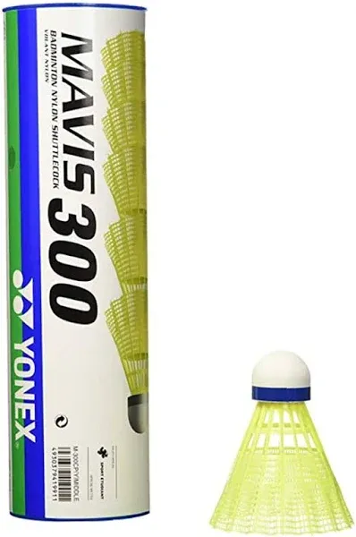 Yonex Mavis 300 Nylon Shuttlecocks (White Slow Speed)