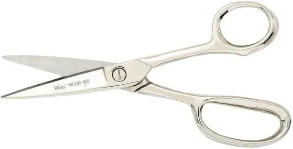 Wiss 8&#034; Industrial Utility Shears Scissors Inlaid Upholstery Poultry 1DSN