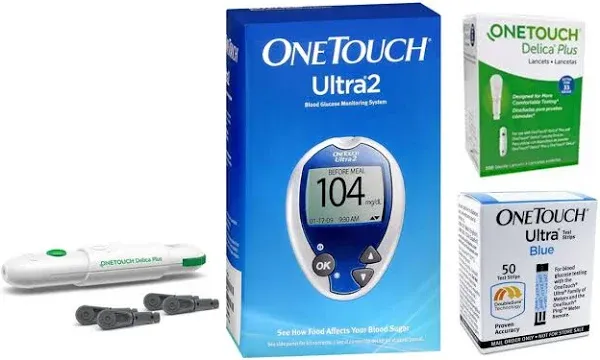 OneTouch Ultra 2 Blood Glucose Meter